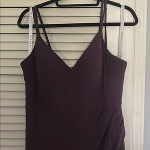 Azazie Leo dress in Plum